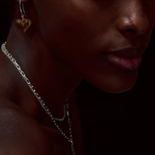 Load image into Gallery viewer, Paperclip Chain Necklace Sterling Silver - Karina Constantine