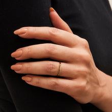 Load image into Gallery viewer, Block Ring 14-Karat Yellow Gold - Karina Constantine