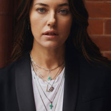 Load image into Gallery viewer, "L" Initial Pendant Necklace Sterling Silver - Karina Constantine jewellery