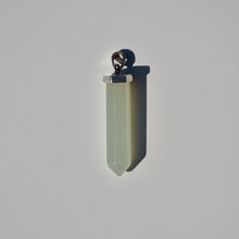 Load image into Gallery viewer, Green Aventurine Crystal Point Pendant Sterling Silver