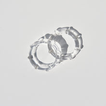 Load image into Gallery viewer, Lalique Clear Crystal Cabochon Ring
