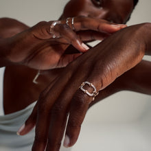Load image into Gallery viewer, Chain Link Ring 14-Karat Rose Gold - Karina Constantine jewellery