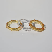 Load image into Gallery viewer, Lalique Clear Crystal Cabochon Ring