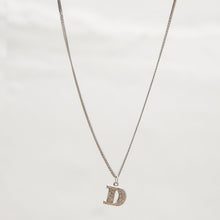 Load image into Gallery viewer, Letter "D" Charm Pendant Sterling Silver Circa 1970s - Karina Constantine