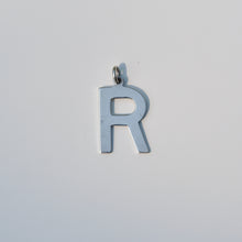 Load image into Gallery viewer, Letter "R" Pendant Sterling Silver Circa 1980s - Karina Constantine