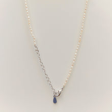 Load image into Gallery viewer, Seed Pearl Beaded Necklace Sterling Silver - Karina Constantine