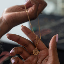 Load image into Gallery viewer, Karina Constantine fine jewellery collections are limited edition pieces finely crafted in precious metals  - an eclectic edit of solid gold and sterling silver vintage styles, evil eyes, lucky charms, crosses and hearts.
