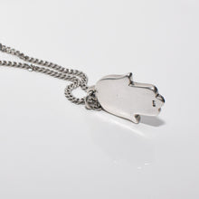 Load image into Gallery viewer, Hamsa Hand Necklace Sterling Silver - Karina Constantine jewellery