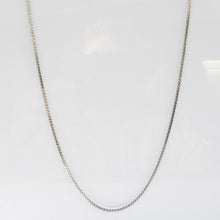 Load image into Gallery viewer, Silver Long Serpentine Chain Necklace Sterling Silver - Karina Constantine