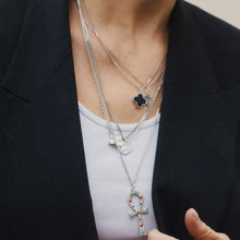 Load image into Gallery viewer, Egyptian Cross Pendant Necklace Sterling Silver - Karina Constantine jewellery