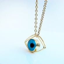 Load image into Gallery viewer, Evil Eye Pendant Necklace 14-Karat & 9-Karat - Karina Constantine jewellery
