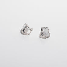 Load image into Gallery viewer, Four Leaf Clover Mother of Pearl Earrings Sterling Silver - Karina Constantine