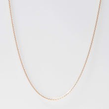 Load image into Gallery viewer, Gold Medium Diamond Cut Cable Chain 14-Karat Rose Gold