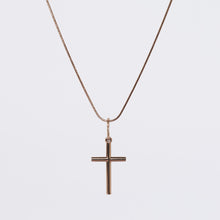 Load image into Gallery viewer, Cross Pendant 14-Karat Rose Gold - Karina Constantine Jewellery