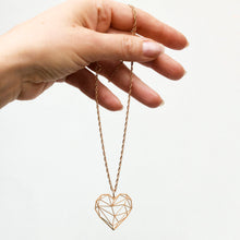 Load image into Gallery viewer, Gold Short Rope Chain Necklace 14-Karat Rose Gold