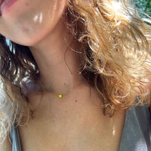 Load image into Gallery viewer, Mini Heart Choker Necklace 14-Karat Rose Gold - Karina Constantine jewellery