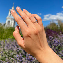 Load image into Gallery viewer, Diamond Gold Band 14-Karat Rose Gold - Karina Constantine