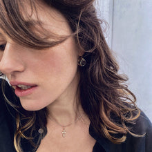 Load image into Gallery viewer, Mini Cross Pendant 14-Karat Rose Gold - Karina Constantine jewellery