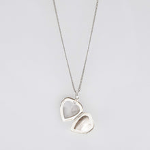 Load image into Gallery viewer, Heart Locket Pendant Necklace Sterling Silver - Karina Constantine jewellery