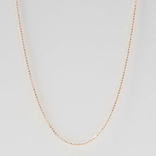 Load image into Gallery viewer, Gold Short Beaded Chain Necklace 14-Karat Rose Gold - Karina Constantine jewellery