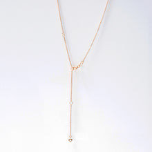 Load image into Gallery viewer, Single Pearl Pendant Necklace 14-Karat Rose Gold - Karina Constantine jewellery