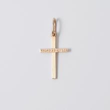 Load image into Gallery viewer, Cross Pendant 14-Karat Rose Gold - Karina Constantine jewellery