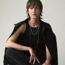 Load image into Gallery viewer, Lucky Clover Enamel Necklace Sterling Silver - Karina Constantine jewellery