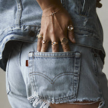 Load image into Gallery viewer, Karina Constantine fine jewellery collections are limited edition pieces finely crafted in precious metals  - an eclectic edit of solid gold and sterling silver vintage styles, evil eyes, lucky charms, crosses and hearts.