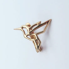 Load image into Gallery viewer, Hummingbird Earrings 14-Karat Rose Gold - Karina Constantine