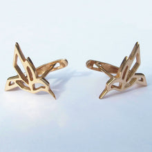 Load image into Gallery viewer, Hummingbird Earrings 14-Karat Rose Gold - Karina Constantine Jewellery
