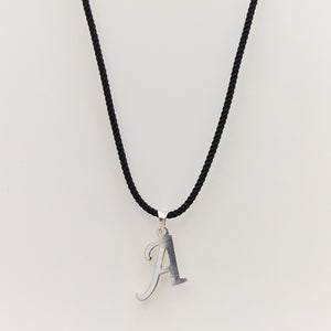 Letter "A" Pendant Sterling Silver Circa 1980s - Karina Constantine 