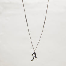 Load image into Gallery viewer, Letter &quot;A&quot; Pendant Sterling Silver Circa 1980s - Karina Constantine 
