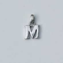Load image into Gallery viewer, Letter &quot;M&quot; Charm Pendant Sterling Silver Circa 1980s - Karina Constantine 

