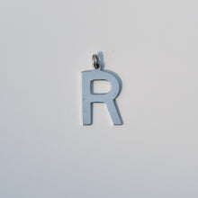 Load image into Gallery viewer, Letter &quot;R&quot; Pendant Sterling Silver Circa 1980s - Karina Constantine 
