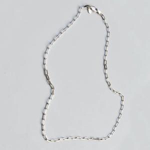 Paperclip Chain Necklace Sterling Silver - Karina Constantine