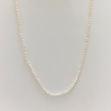 Load image into Gallery viewer, Seed Pearl Beaded Necklace Sterling Silver - Karina Constantine
