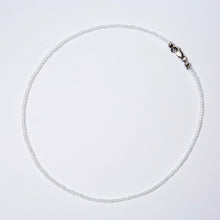 Load image into Gallery viewer, Cubic Zirconia Beaded Choker Sterling Silver -Karina Constantine jewellery
