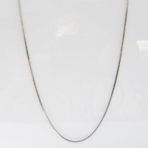 Silver Long Serpentine Chain Necklace Sterling Silver - Karina Constantine 