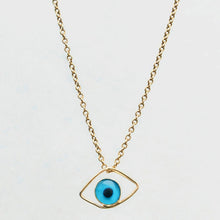 Load image into Gallery viewer, Evil Eye Pendant Necklace 14-Karat &amp; 9-Karat - Karina Constantine jewellery
