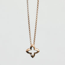 Load image into Gallery viewer, Gold Short Belcher Chain Necklace 14-Karat Rose Gold
