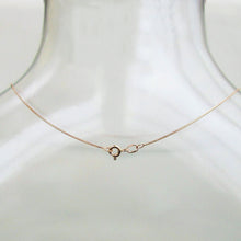 Load image into Gallery viewer, Gold Short Round Snake Chain 14-Karat Rose Gold - Karina Constantine Jewellery
