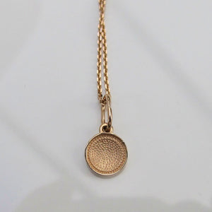 Evil Eye Pendant Necklace 14-Karat Rose Gold