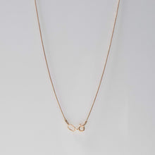 Load image into Gallery viewer, Emerald Pendant Necklace 14-Karat Rose Gold
