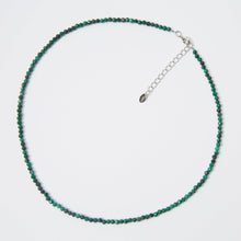 Load image into Gallery viewer, Malachite Beaded Gemstone Choker - Karina Constantine jewellery
