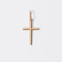 Load image into Gallery viewer, Cross Pendant 14-Karat Rose Gold - Karina Constantine jewellery
