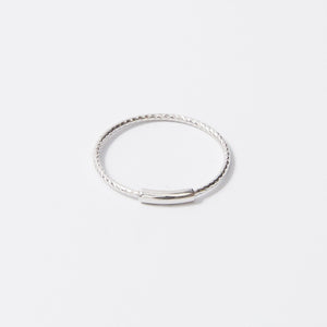 Mini Stacking Ring 14-Karat White Gold - Karina Constantine jewellery