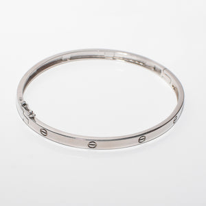 Love Bangle Sterling Silver - Karina Constantine jewellery