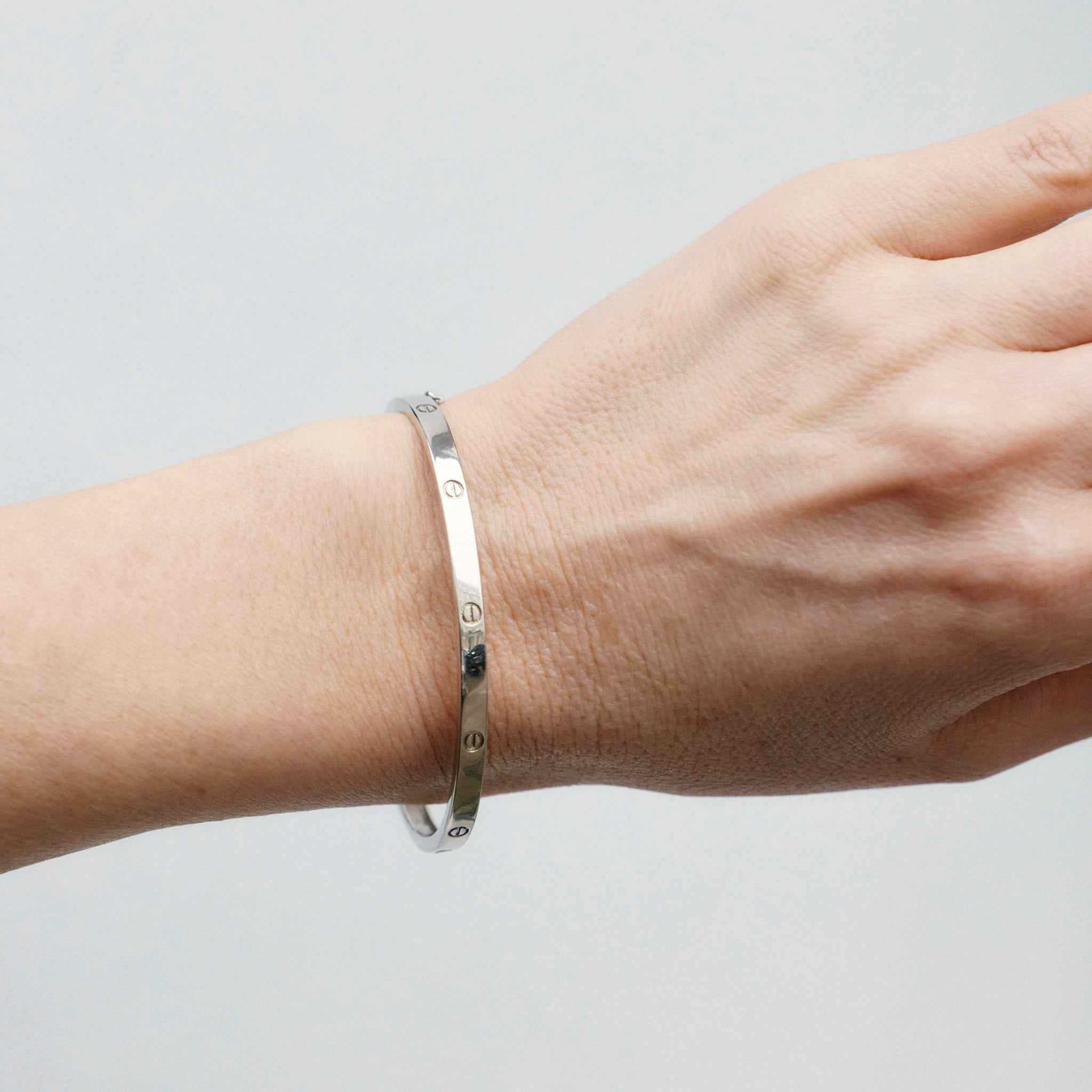 Love Bangle Sterling Silver Karina Constantine jewellery