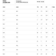 Load image into Gallery viewer, International Ring Size Guide
